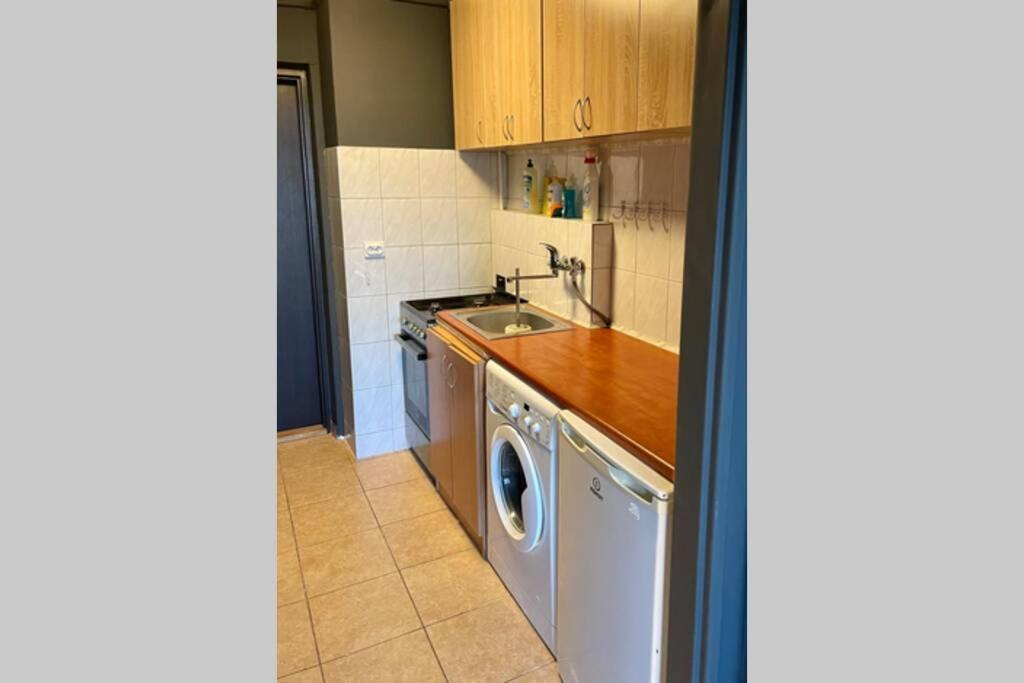 Super Apartament Brown 2X Metro Nowy Wifi Netflix Spotify Panorama Miasta 바르샤바 외부 사진