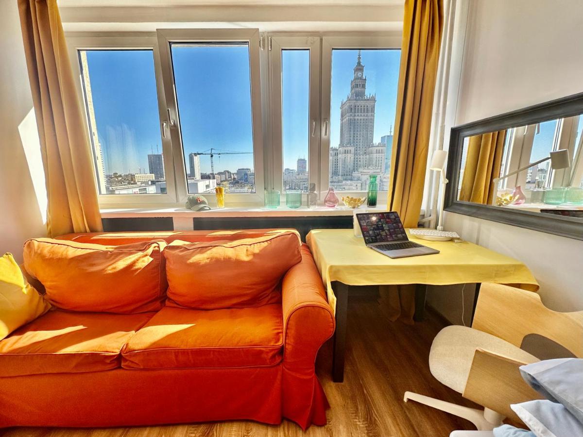 Super Apartament Brown 2X Metro Nowy Wifi Netflix Spotify Panorama Miasta 바르샤바 외부 사진