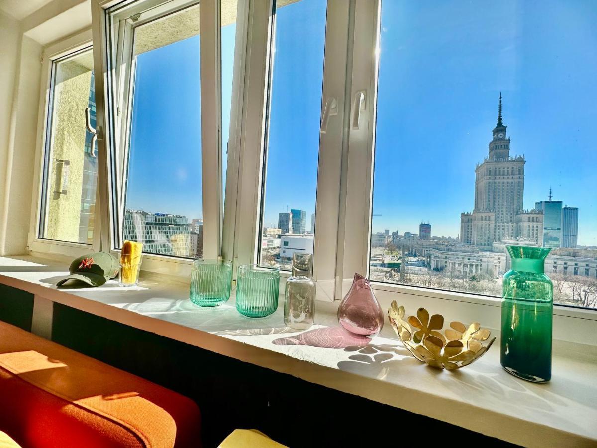 Super Apartament Brown 2X Metro Nowy Wifi Netflix Spotify Panorama Miasta 바르샤바 외부 사진