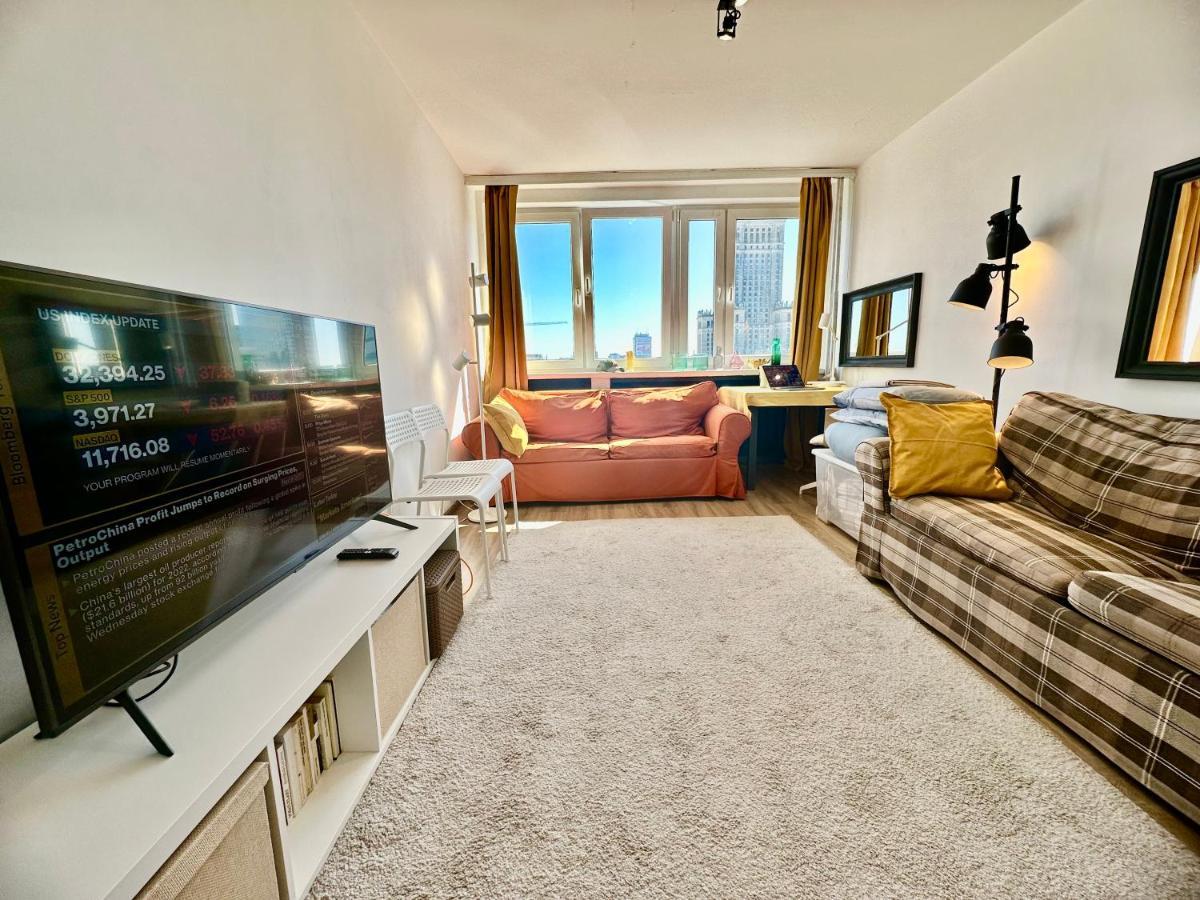 Super Apartament Brown 2X Metro Nowy Wifi Netflix Spotify Panorama Miasta 바르샤바 외부 사진
